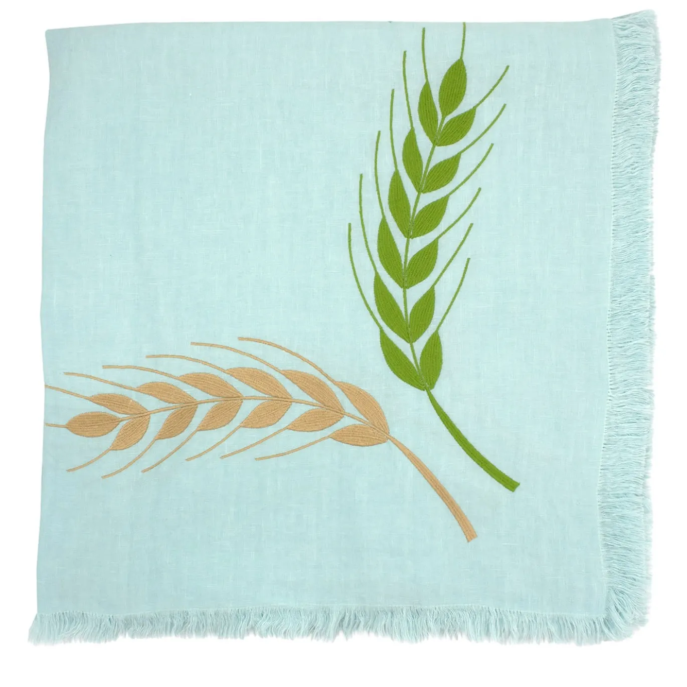 Tovaglia Grano Multicolore Rettangolare Turchese