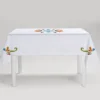 Tovaglia in Lino Bianco Maiolica
