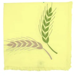 Tovaglia rettangolare gialla Grano Multicolore