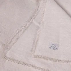 Tovaglia rettangolare Oasi in lino beige