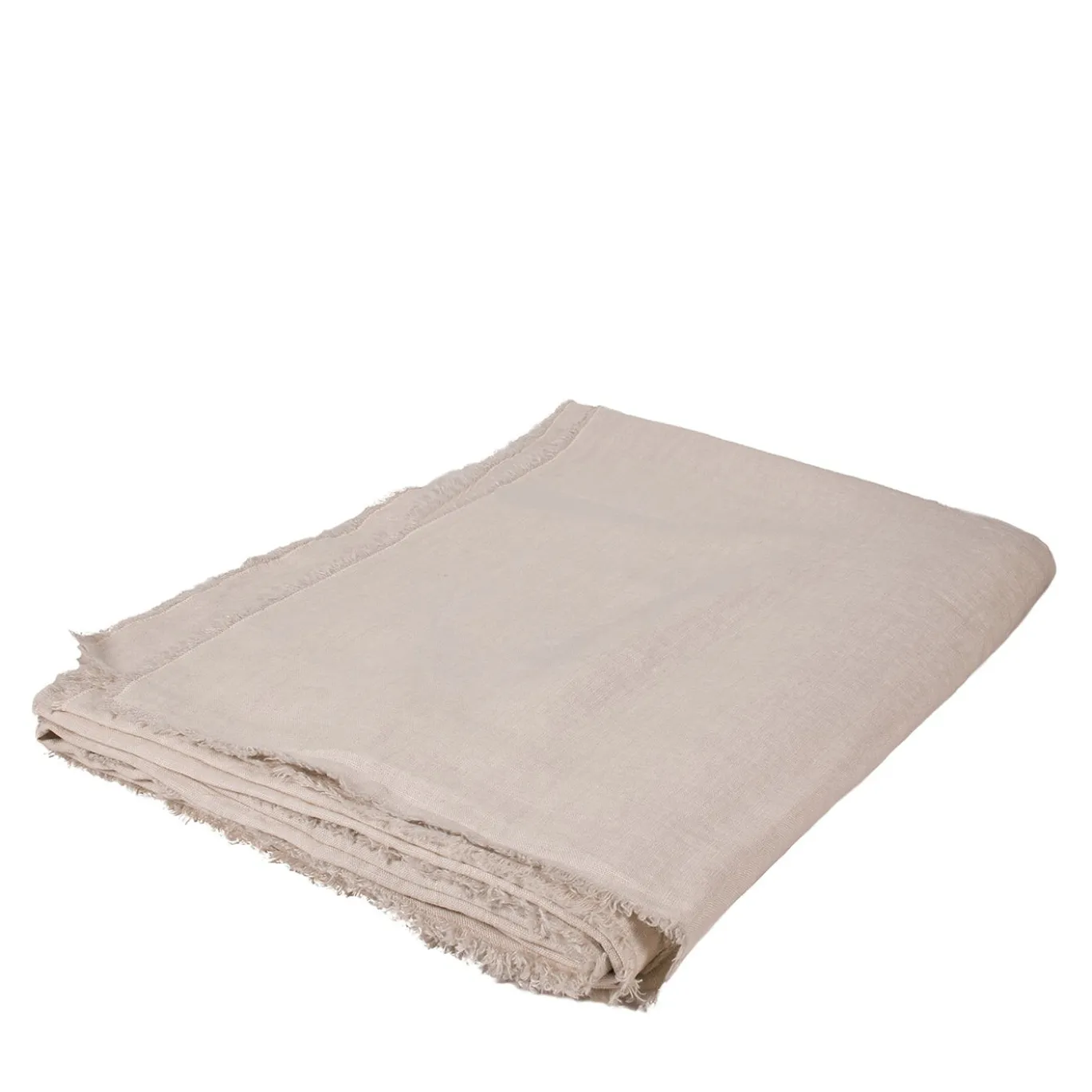 Tovaglia rettangolare Oasi in lino beige