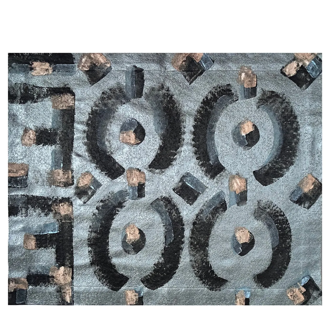 Tovaglietta astratta dipinta a mano della Collezione Canvas No. 2