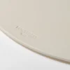 Tovaglietta ovale Mondrian Capuccino Beige e Luna White