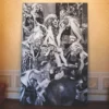 Trickynauta Da un'uscita all'altra Pittura acrilica su tela