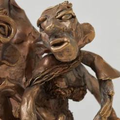 Trickynauta Dopo Pilates Scultura in bronzo