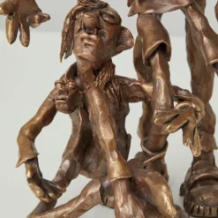 Trickynauta Dopo Pilates Scultura in bronzo