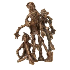 Trickynauta Dopo Pilates Scultura in bronzo