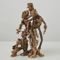 Trickynauta Dopo Pilates Scultura in bronzo