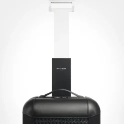Trolley in Pelle Nera