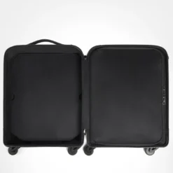 Trolley in Pelle Nera