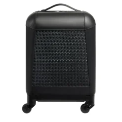 Trolley in Pelle Nera