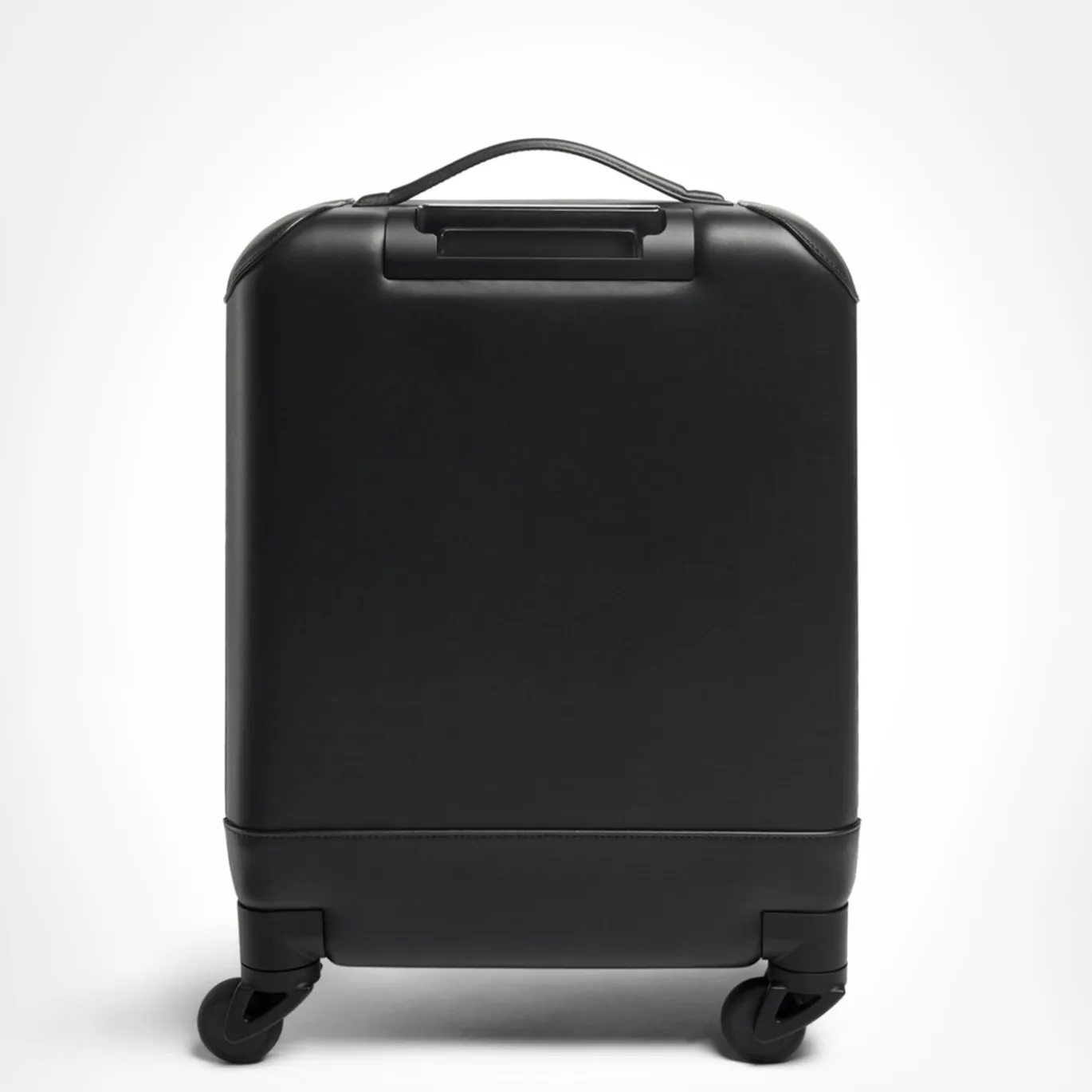 Trolley in Pelle Nera