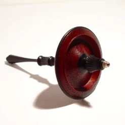 Trottola in ebano e padauk
