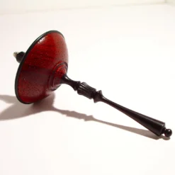 Trottola in ebano e padauk
