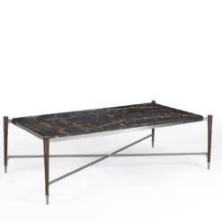 T156/R Tavolino con piano in marmo