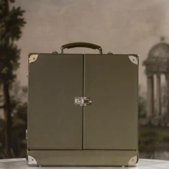 Trunk per Orologi Geneve in Pelle Verde