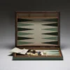 Valigetta Backgammon Piccola in Pelle Verde