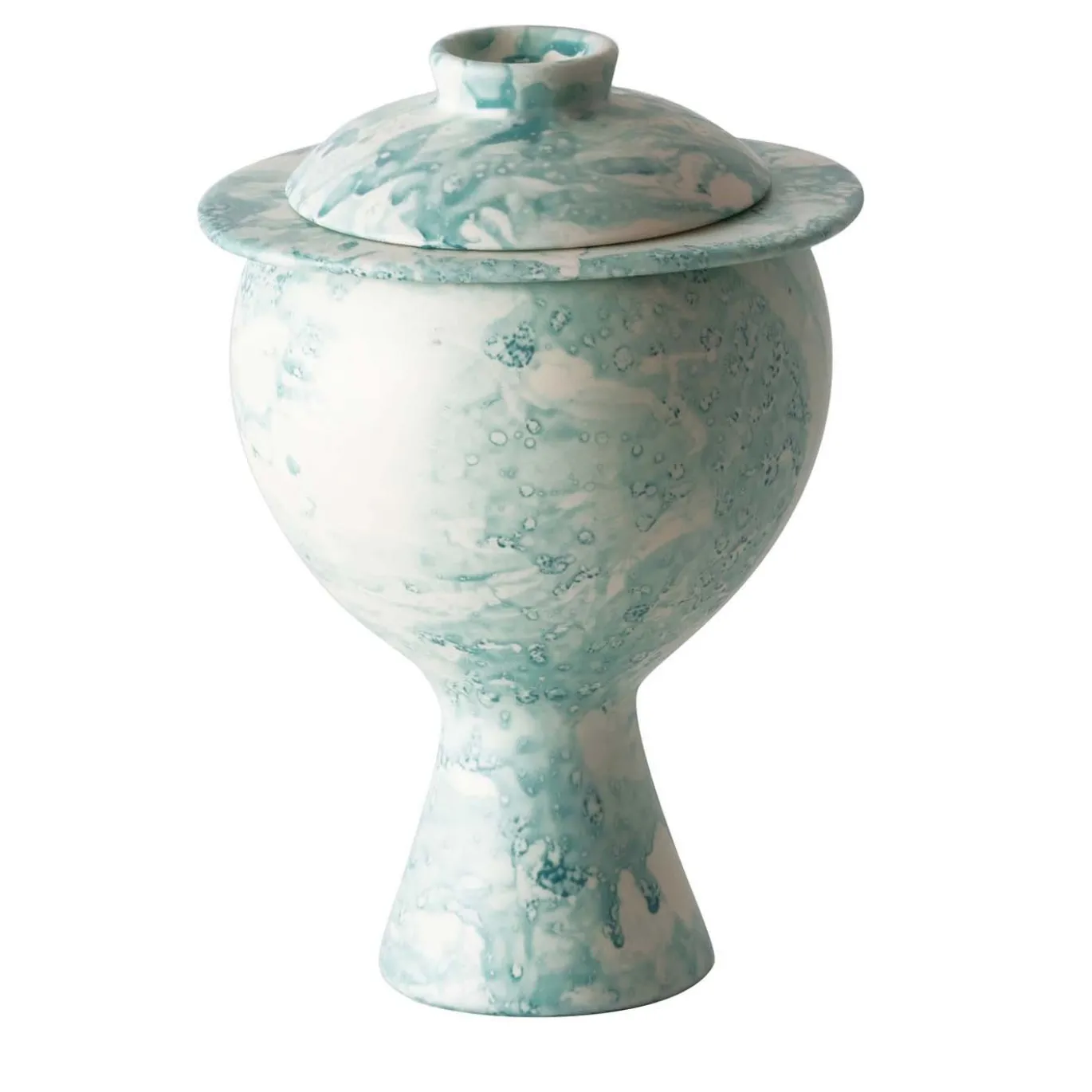 Vaso di erbe verdi Graal