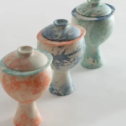 Vaso di erbe verdi Graal