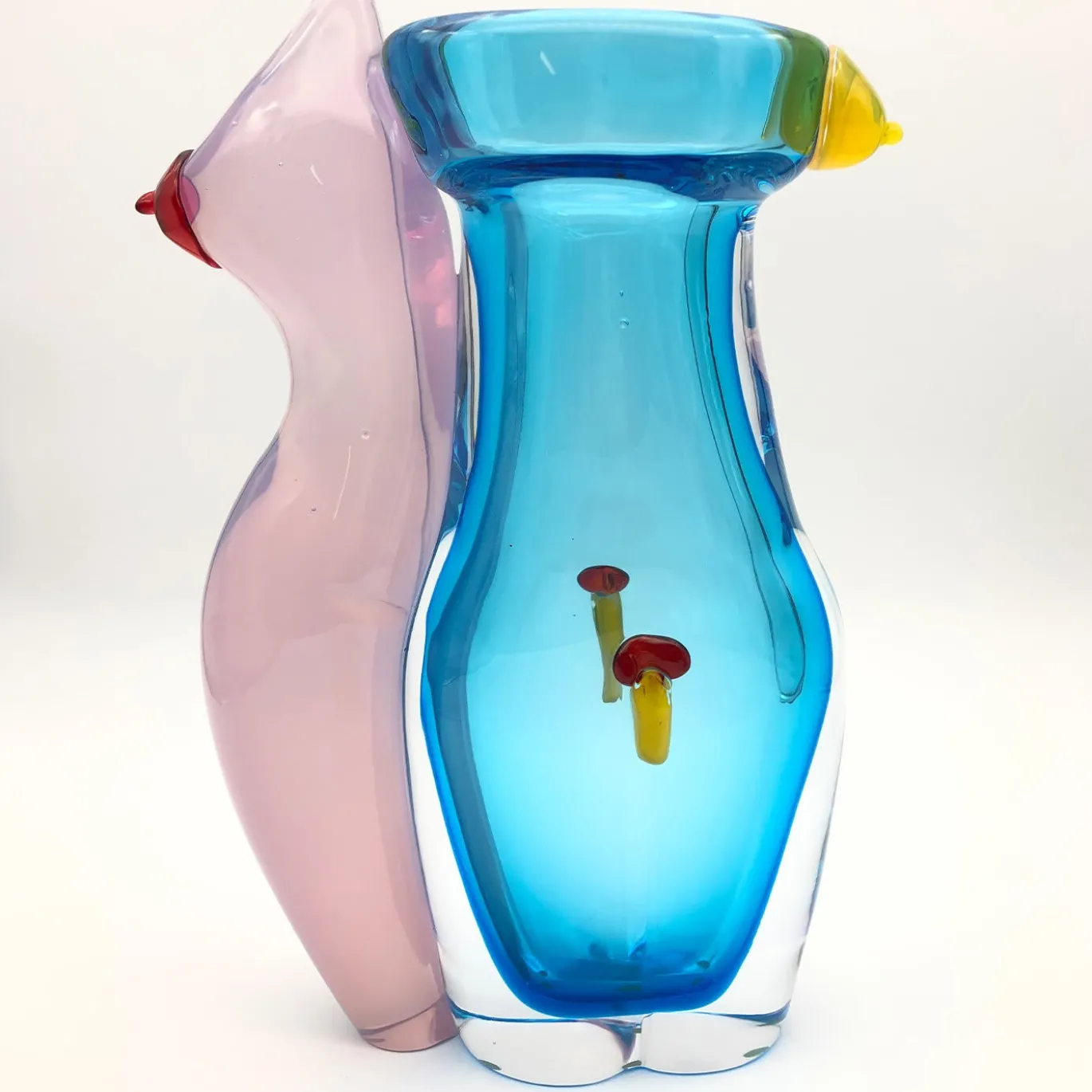 Vaso Eros Acquamarina #2 di Toso Cristiano