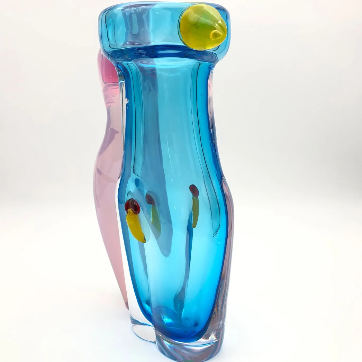 Vaso Eros Acquamarina #2 di Toso Cristiano