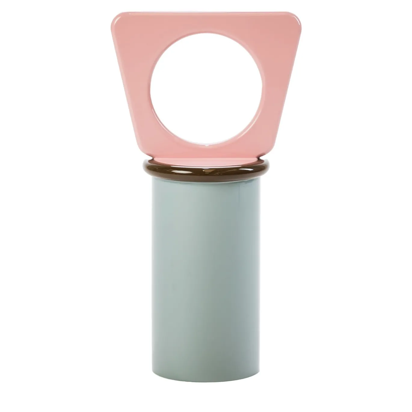 Vaso in alluminio Lutetia di Elena Cutolo
