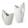 Vaso in ceramica bianca Jug