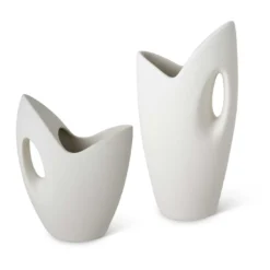 Vaso in ceramica bianca Jug