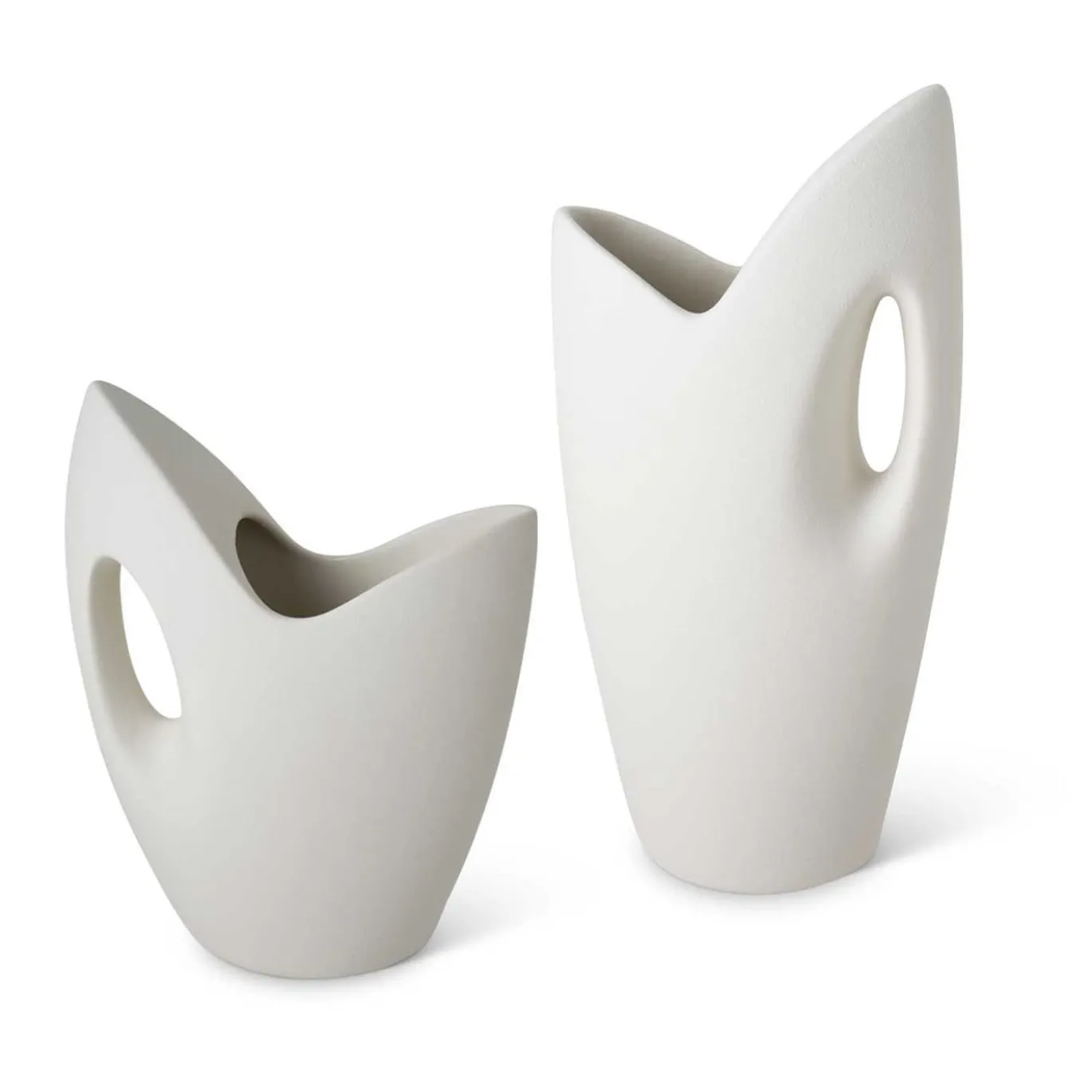 Vaso in ceramica bianca Jug