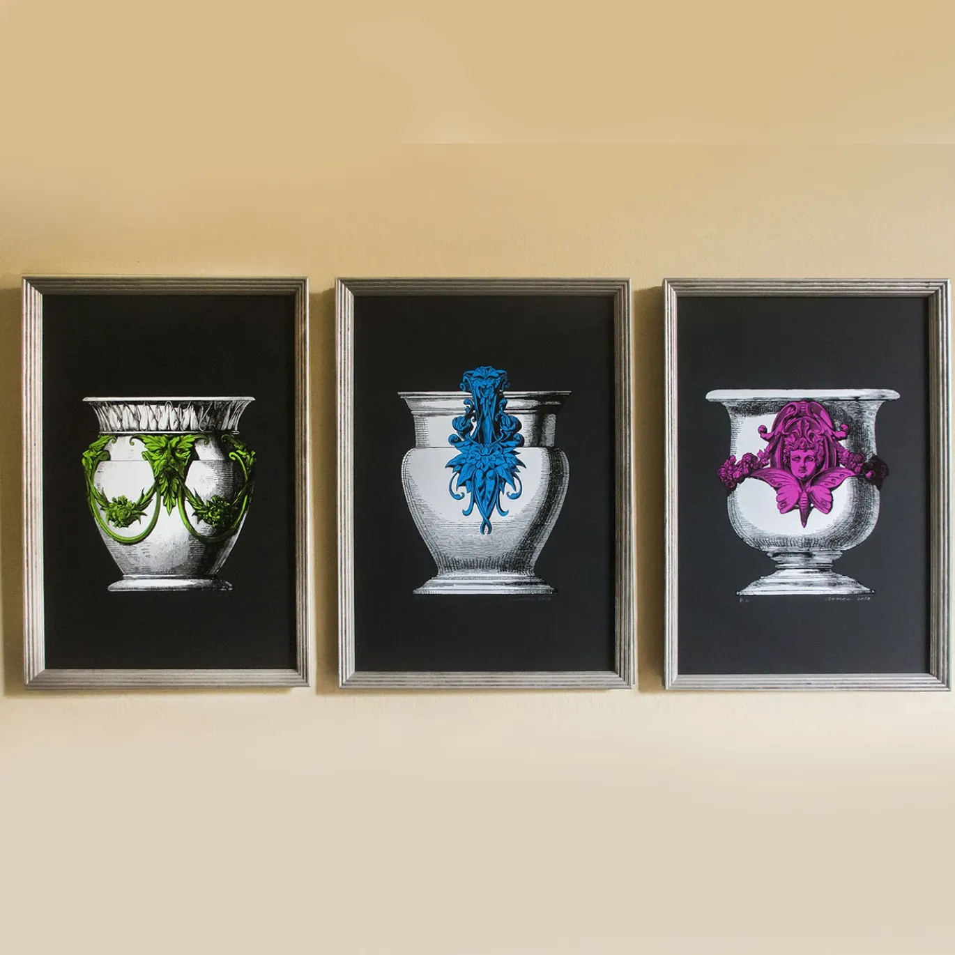 Vaso Magenta Serigrafia