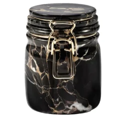 Vaso Miss Marble in marmo Portoro di Lorenza Bozzoli