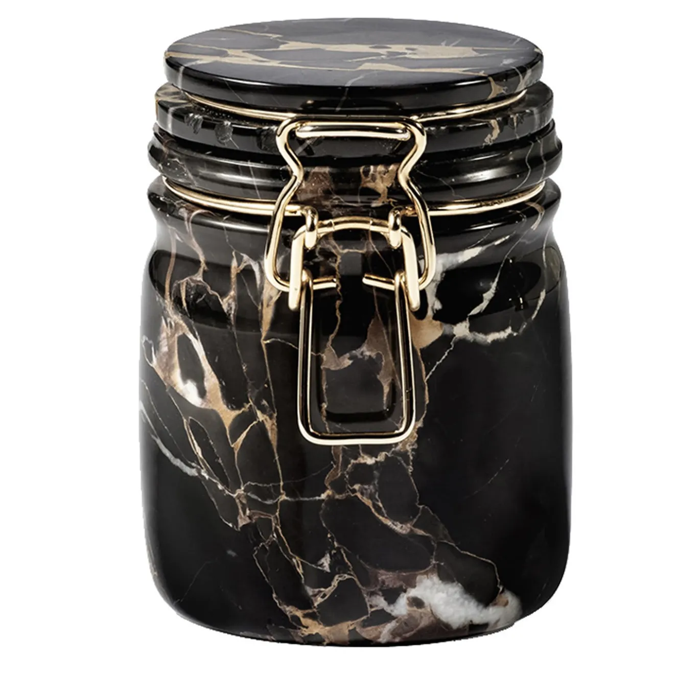 Vaso Miss Marble in marmo Portoro di Lorenza Bozzoli