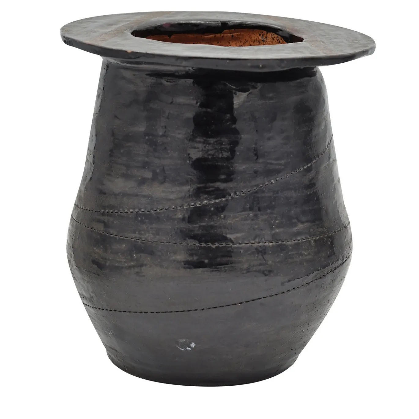 Vaso nero grande