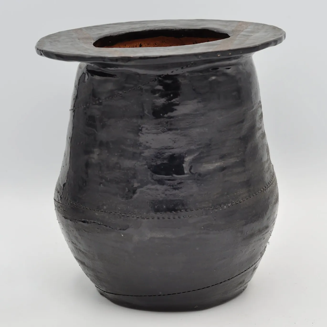 Vaso nero grande