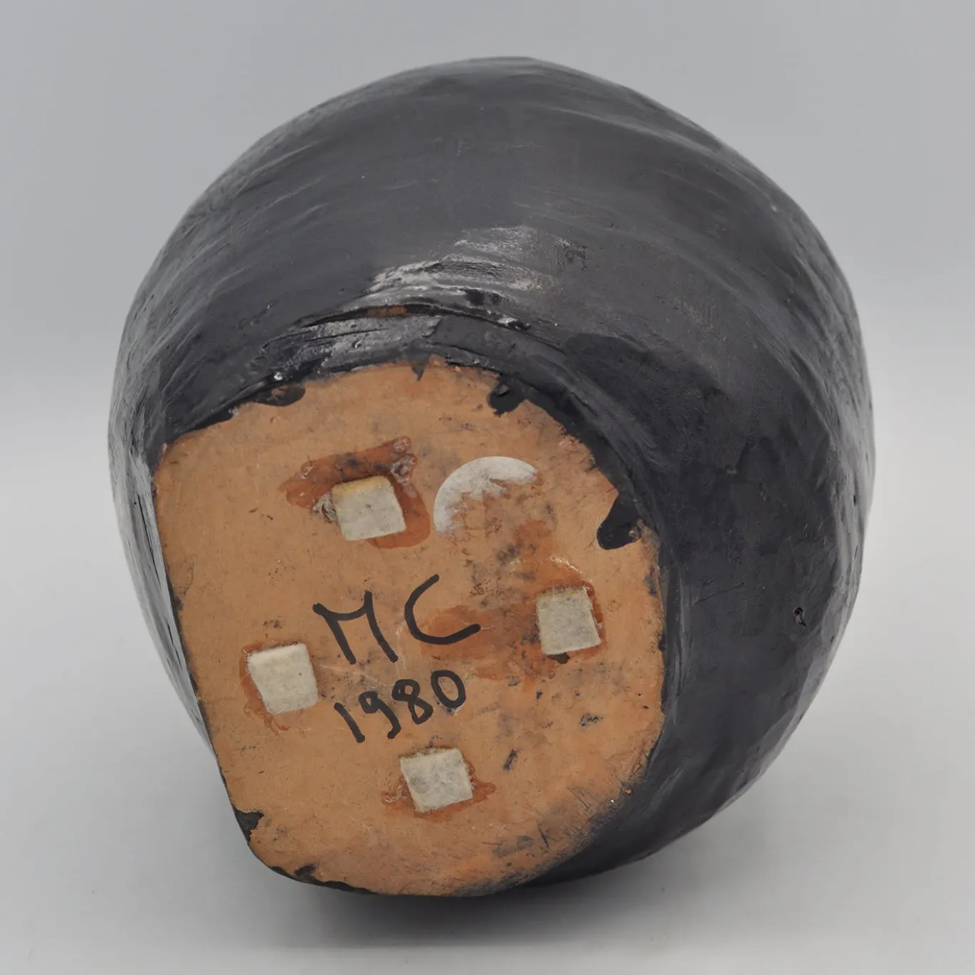 Vaso nero trapezoidale