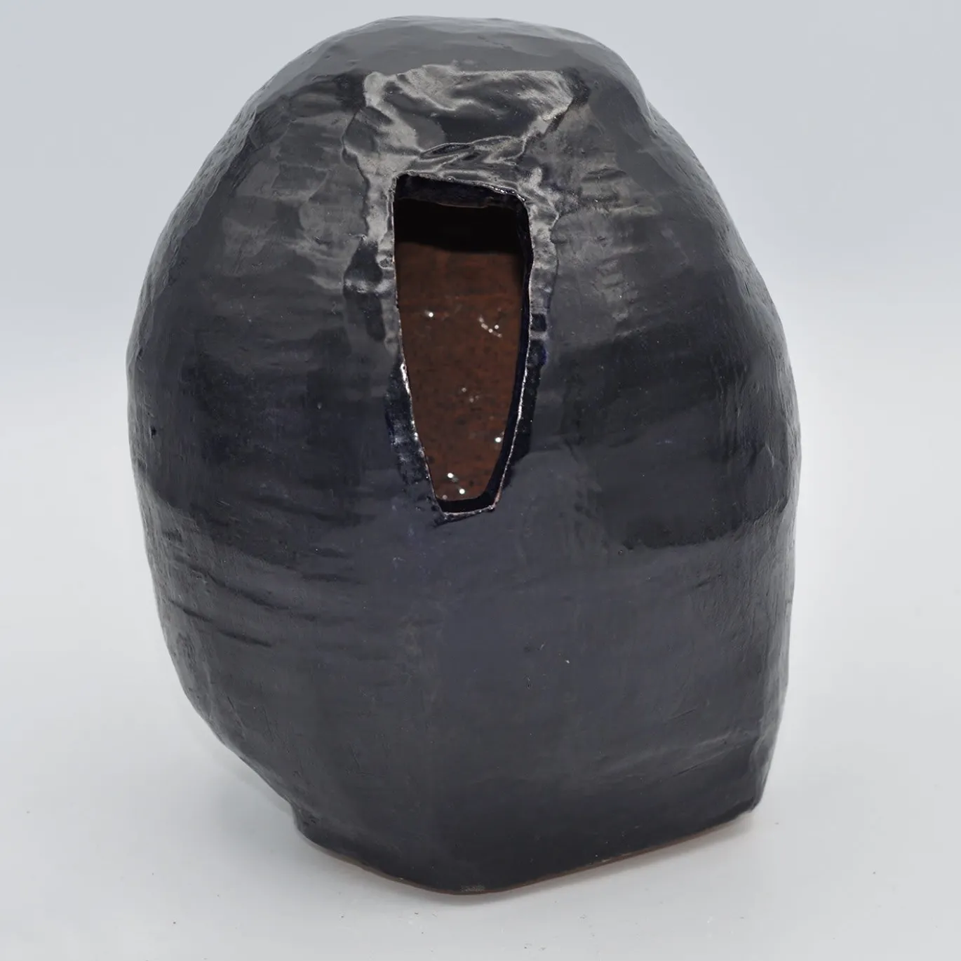 Vaso nero trapezoidale