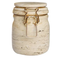 Vaso Travertino Miss Marble