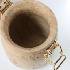 Vaso Travertino Miss Marble