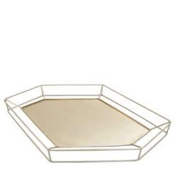 Vassoio aquilone in ottone spazzolato