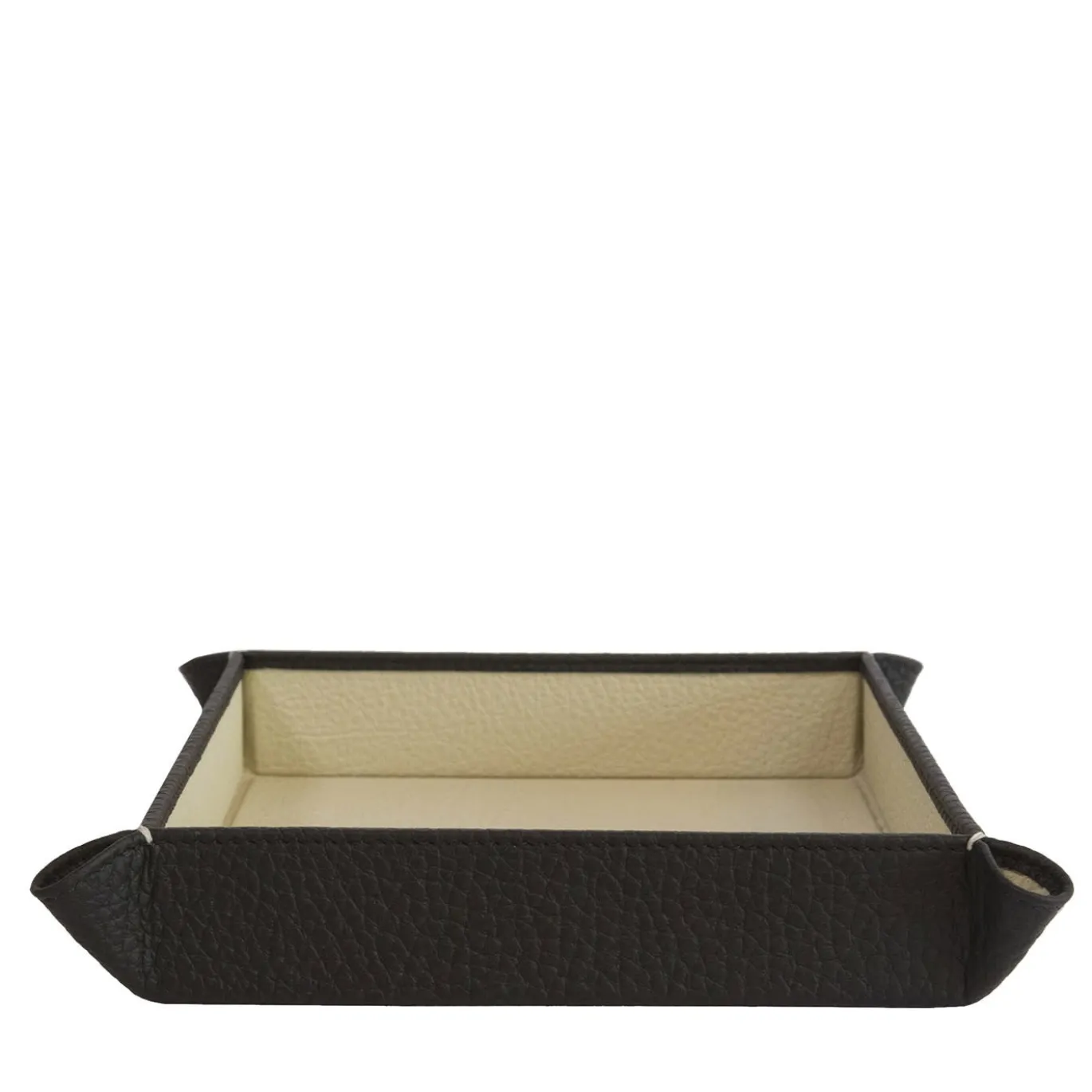 Vassoio a tasche vuote Michelangelo nero e crema