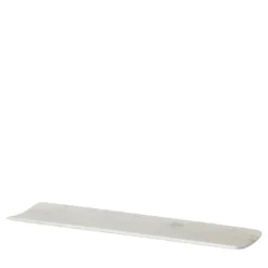 Vassoio Curvato Medium White Carrara di Studioformart
