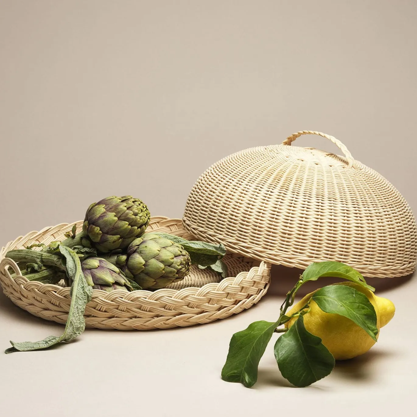 Vassoio da frutta a cupola Viola