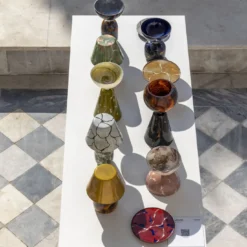 Vassoio decorativo Alchimie rosso Venezia