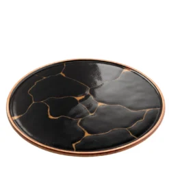 Vassoio decorativo Alchimie Emperador nero