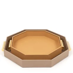 Vassoio Grace nocciola piccolo