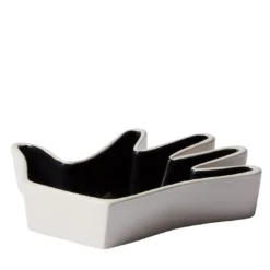 Vassoio Impronta nero di Ico Parisi Tray