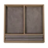 Vassoio piccolo Safety Box in Beige Tamarone