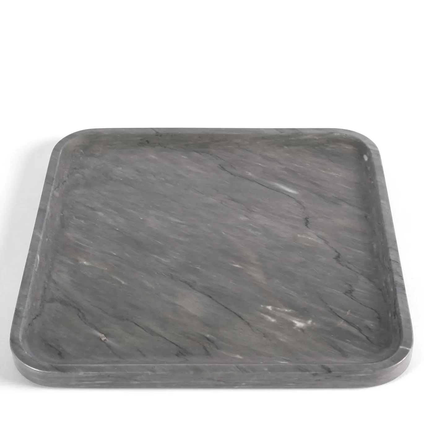 Vassoio Pietra L04 in marmo Grigio Versilia di Piero Lissoni