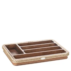 Vassoio portaposate beige