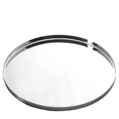 Vassoio rotondo in acciaio inox Stile